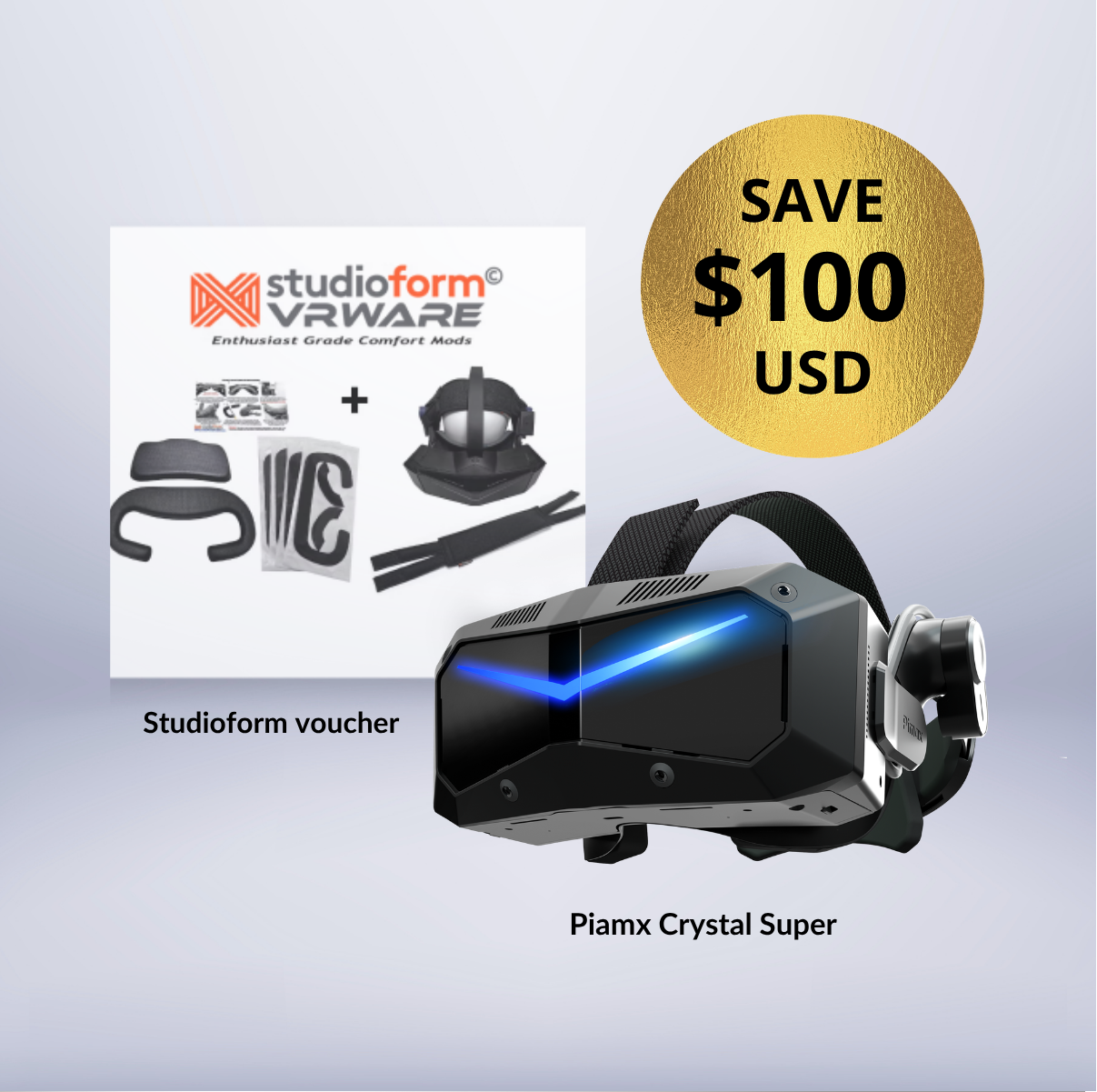 Pimax x Studioform 快適装着セット