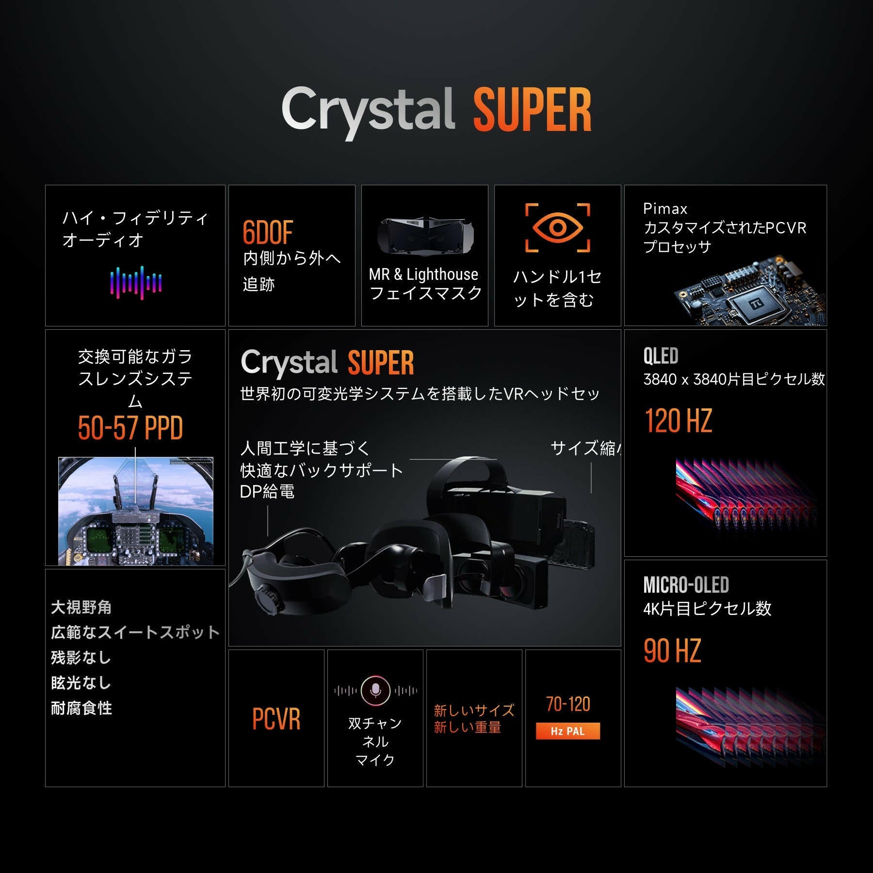 Pimax-Crystal-Super-HMD - Pimax JP