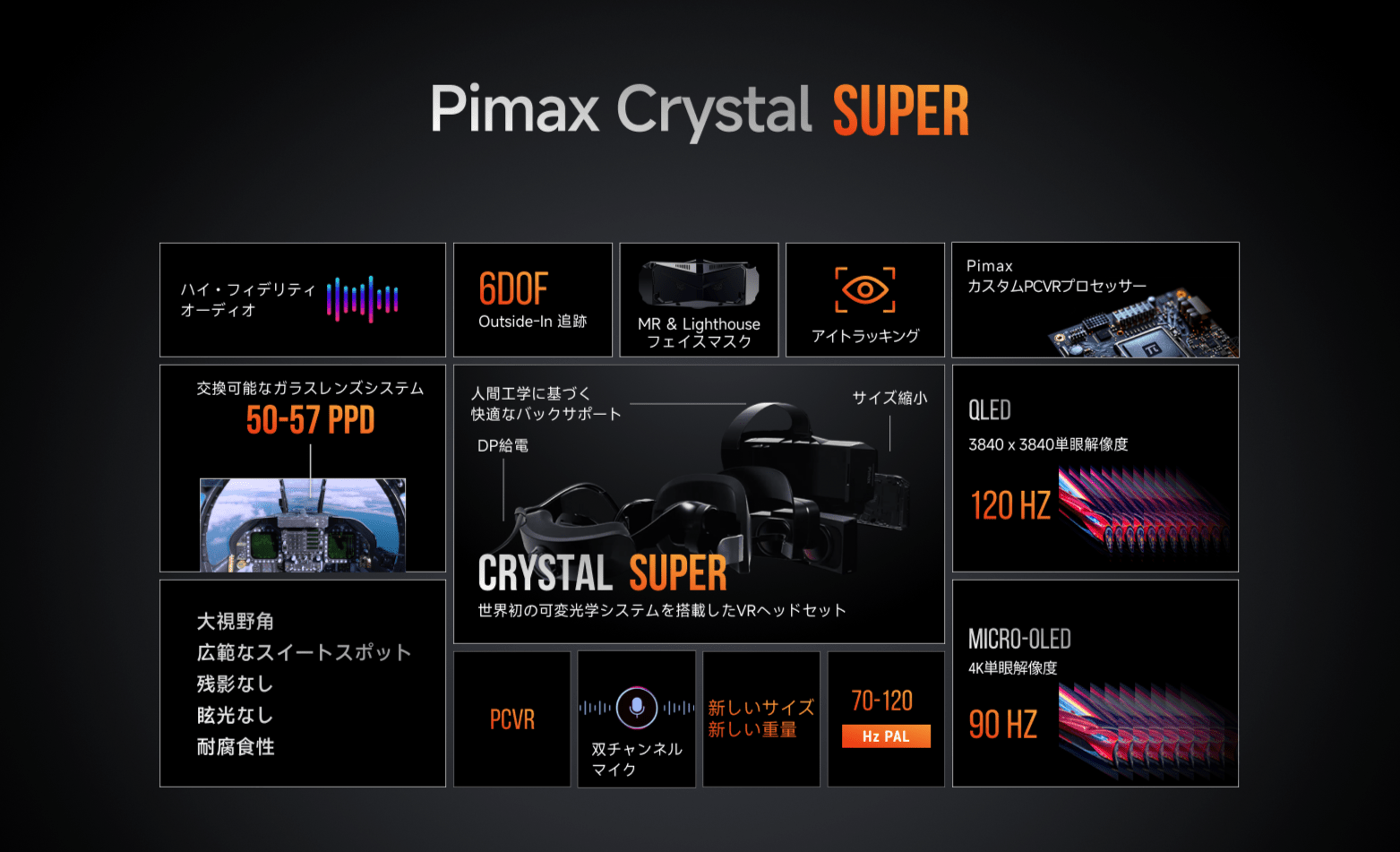 Pimax - Crystal - Super - HMD - Pimax Japan